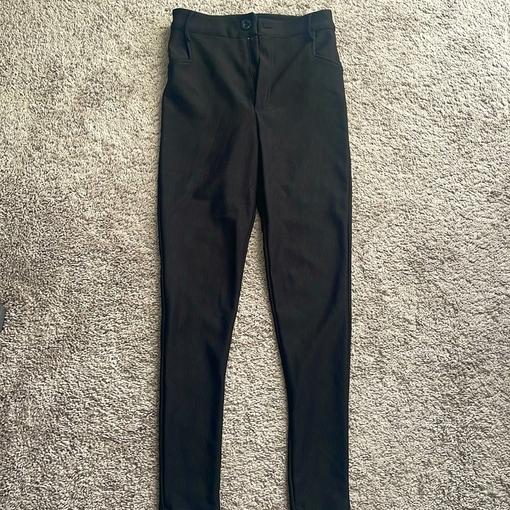 High waisted Forever 21 black pants